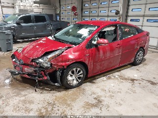 2021 Toyota Prius, VIN JTDL9MFU3M3031171. Фото 2 з 6 з аукціону IAAI. Каталог авто зі США OpenDataCar.
