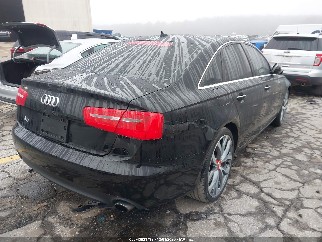 2013 Audi A6, VIN WAUDFAFC4DN070906. Фото 4 из 6 с аукциона IAAI. Каталог авто из США OpenDataCar.