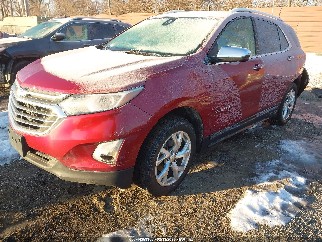 2019 Chevrolet Equinox, VIN 3GNAXXEV9KS552113. Фото 2 з 6 з аукціону IAAI. Каталог авто зі США OpenDataCar.