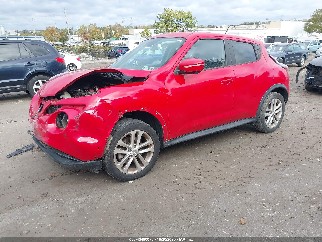 2015 Nissan Juke, VIN JN8AF5MV3FT558202. Фото 2 з 6 з аукціону IAAI. Каталог авто зі США OpenDataCar.
