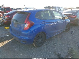 2019 Honda Fit, VIN 3HGGK5H6XKM751090. Фото 4 из 6 с аукциона IAAI. Каталог авто из США OpenDataCar.