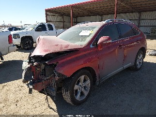 2010 Lexus RX 350, VIN 2T2BK1BA5AC022674. Фото 2 з 6 з аукціону IAAI. Каталог авто зі США OpenDataCar.