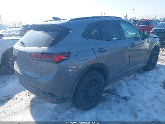 2021 Buick Envision, VIN LRBFZNR46MD083305. Photo 4 of 6 from IAAI auction. OpenDataCar US salvage catalog.