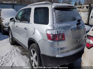 2010 Gmc Acadia, VIN 1GKLVMED7AJ270022. Фото 3 з 6 з аукціону IAAI. Каталог авто зі США OpenDataCar.