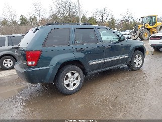 2005 Jeep Grand Cherokee, VIN 1J4GR48K25C725519. Фото 4 з 6 з аукціону IAAI. Каталог авто зі США OpenDataCar.