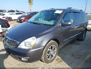 2014 Kia Sedona, VIN KNDMH4C76E6587755. Zdjęcie 2 z 6 z aukcji IAAI. Katalog aut z USA OpenDataCar.