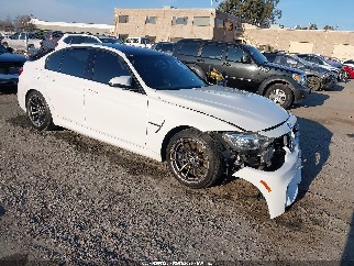 2017 Bmw M3, VIN WBS8M9C50H5G83637. Фото 1 из 6 с аукциона IAAI. Каталог авто из США OpenDataCar.