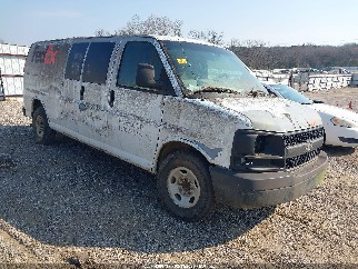 2010 Chevrolet Express 2500, VIN 1GCZGGBA0A1181078. Фото 1 з 6 з аукціону IAAI. Каталог авто зі США OpenDataCar.