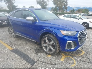 2022 Audi SQ5 Sportback, VIN WA124AFY4N2039325. Фото 1 из 6 с аукциона IAAI. Каталог авто из США OpenDataCar.
