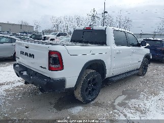 2021 Dodge Ram 1500, VIN 1C6SRFLM7MN604547. Фото 4 из 6 с аукциона IAAI. Каталог авто из США OpenDataCar.