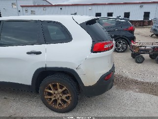2014 Jeep Cherokee, VIN 1C4PJLABXEW123466. Photo 6 of 6 from IAAI auction. OpenDataCar US salvage catalog.