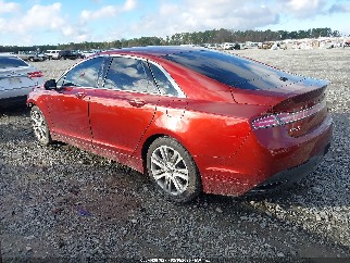 2014 Lincoln MKZ, VIN 3LN6L2G92ER807446. Zdjęcie 3 z 6 z aukcji IAAI. Katalog aut z USA OpenDataCar.