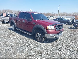 2004 Ford F-150, VIN 1FTRW14W04KD42875. Photo 1 of 6 from IAAI auction. OpenDataCar US salvage catalog.