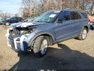 2021 Ford Explorer, VIN 1FM5K8FW8MNA19586. Фото 2 з 6 з аукціону IAAI. Каталог авто зі США OpenDataCar.