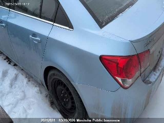 2012 Chevrolet Cruze, VIN 1G1PJ5SC8C7157778. Zdjęcie 3 z 6 z aukcji IAAI. Katalog aut z USA OpenDataCar.