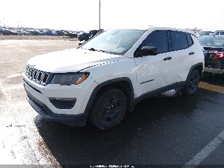 2018 Jeep Compass, VIN 3C4NJCAB1JT286188. Фото 2 з 6 з аукціону IAAI. Каталог авто зі США OpenDataCar.
