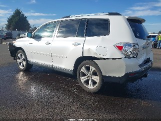 2012 Toyota Highlander, VIN 5TDDK3EH5CS104481. Фото 3 з 6 з аукціону IAAI. Каталог авто зі США OpenDataCar.