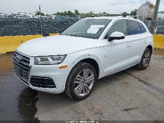 2018 Audi Q5, VIN WA1CNAFY1J2119760. Фото 2 з 6 з аукціону IAAI. Каталог авто зі США OpenDataCar.