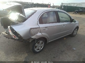 2009 Chevrolet Aveo, VIN KL1TD56E89B334402. Фото 4 з 6 з аукціону IAAI. Каталог авто зі США OpenDataCar.