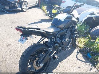 2022 Yamaha MT07, VIN JYARM32Y2NA000983. Photo 4 of 6 from IAAI auction. OpenDataCar US salvage catalog.