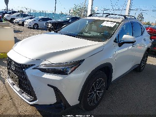 2024 Lexus NX 350h, VIN JTJGKCEZ9R2037595. Фото 2 из 6 с аукциона IAAI. Каталог авто из США OpenDataCar.