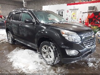 2017 Chevrolet Equinox, VIN 2GNFLFEK6H6296229. Фото 1 из 6 с аукциона IAAI. Каталог авто из США OpenDataCar.