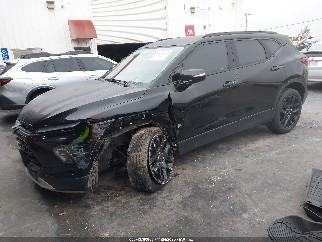 2024 Chevrolet Blazer, VIN 3GNKBDR42RS169045. Фото 2 из 6 с аукциона IAAI. Каталог авто из США OpenDataCar.