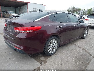 2016 Kia Optima, VIN 5XXGU4L34GG086888. Фото 4 з 6 з аукціону IAAI. Каталог авто зі США OpenDataCar.