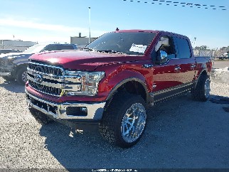 2018 Ford F-150, VIN 1FTEW1EGXJFD85453. Фото 2 из 6 с аукциона IAAI. Каталог авто из США OpenDataCar.