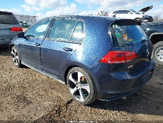 2016 Volkswagen Golf, VIN 3VW4T7AU5GM049492. Zdjęcie 3 z 6 z aukcji IAAI. Katalog aut z USA OpenDataCar.