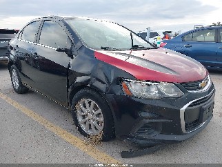 2018 Chevrolet Sonic, VIN 1G1JD5SH1J4109210. Фото 1 з 6 з аукціону IAAI. Каталог авто зі США OpenDataCar.