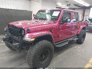 2024 Jeep Gladiator, VIN 1C6HJTAG8RL126851. Фото 2 з 6 з аукціону IAAI. Каталог авто зі США OpenDataCar.
