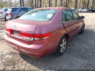 2004 Honda Accord, VIN 1HGCM56684A015549. Фото 4 з 6 з аукціону IAAI. Каталог авто зі США OpenDataCar.