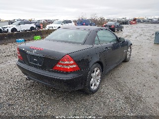 2001 Mercedes-benz SLK-Class, VIN WDBKK49F81F209176. Фото 4 з 6 з аукціону IAAI. Каталог авто зі США OpenDataCar.