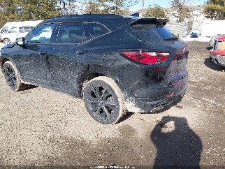 2019 Chevrolet Blazer, VIN 3GNKBERS2KS670561. Фото 3 из 6 с аукциона IAAI. Каталог авто из США OpenDataCar.