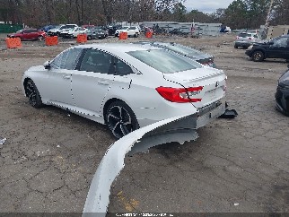 2020 Honda Accord, VIN 1HGCV1F30LA155136. Фото 3 з 6 з аукціону IAAI. Каталог авто зі США OpenDataCar.