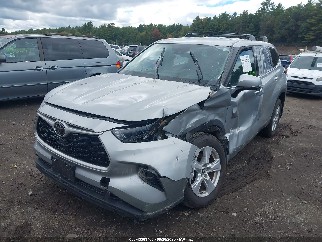 2022 Toyota Highlander, VIN 5TDBZRBH8NS178023. Фото 2 з 6 з аукціону IAAI. Каталог авто зі США OpenDataCar.