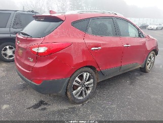 2015 Hyundai Tucson, VIN KM8JUCAG3FU956267. Фото 4 з 6 з аукціону IAAI. Каталог авто зі США OpenDataCar.