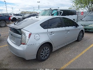 2012 Toyota Prius Plug-In, VIN JTDKN3DPXC3021721. Фото 4 з 6 з аукціону IAAI. Каталог авто зі США OpenDataCar.