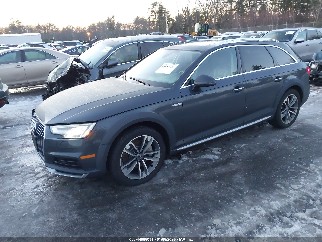 2019 Audi A4 allroad, VIN WA18NAF43KA111945. Фото 2 з 6 з аукціону IAAI. Каталог авто зі США OpenDataCar.