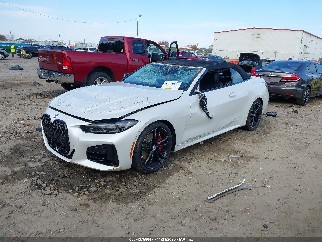 2023 Bmw M440i, VIN WBA53AT07PCL86744. Фото 2 из 6 с аукциона IAAI. Каталог авто из США OpenDataCar.