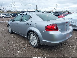 2014 Dodge Avenger, VIN 1C3CDZAB9EN104409. Фото 3 з 6 з аукціону IAAI. Каталог авто зі США OpenDataCar.