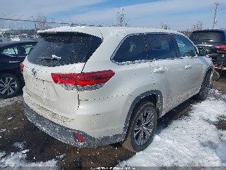 2018 Toyota Highlander, VIN 5TDZARFH8JS036927. Фото 4 з 6 з аукціону IAAI. Каталог авто зі США OpenDataCar.