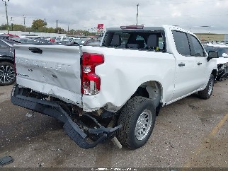2024 Chevrolet Silverado 1500, VIN 1GCPAAEK2RZ166329. Фото 4 из 6 с аукциона IAAI. Каталог авто из США OpenDataCar.
