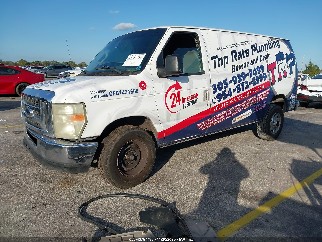 2008 Ford E-250, VIN 1FTNE24W88DB54784. Фото 2 з 6 з аукціону IAAI. Каталог авто зі США OpenDataCar.