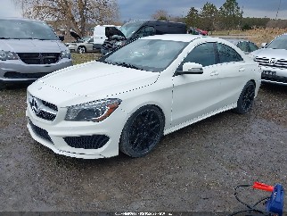 2014 Mercedes-benz CLA-Class, VIN WDDSJ4GB6EN136752. Photo 2 of 6 from IAAI auction. OpenDataCar US salvage catalog.