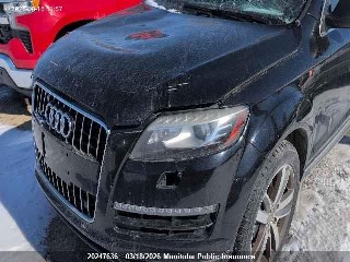 2010 Audi Q7, VIN WA1LMAFE9AD001758. Фото 2 з 6 з аукціону IAAI. Каталог авто зі США OpenDataCar.