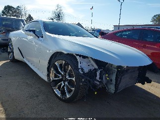 2018 Lexus LC 500, VIN JTHHP5AY1JA005458. Фото 1 из 6 с аукциона IAAI. Каталог авто из США OpenDataCar.