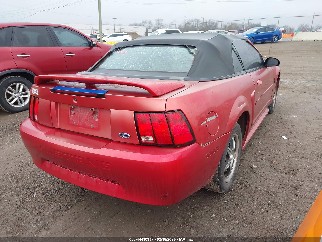 2001 Ford Mustang, VIN 1FAFP44461F179014. Zdjęcie 4 z 6 z aukcji IAAI. Katalog aut z USA OpenDataCar.