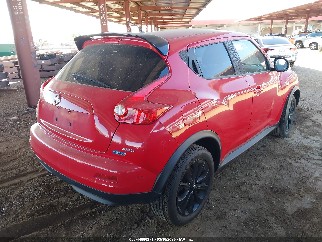 2014 Nissan Juke, VIN JN8AF5MV2ET358667. Photo 4 of 6 from IAAI auction. OpenDataCar US salvage catalog.